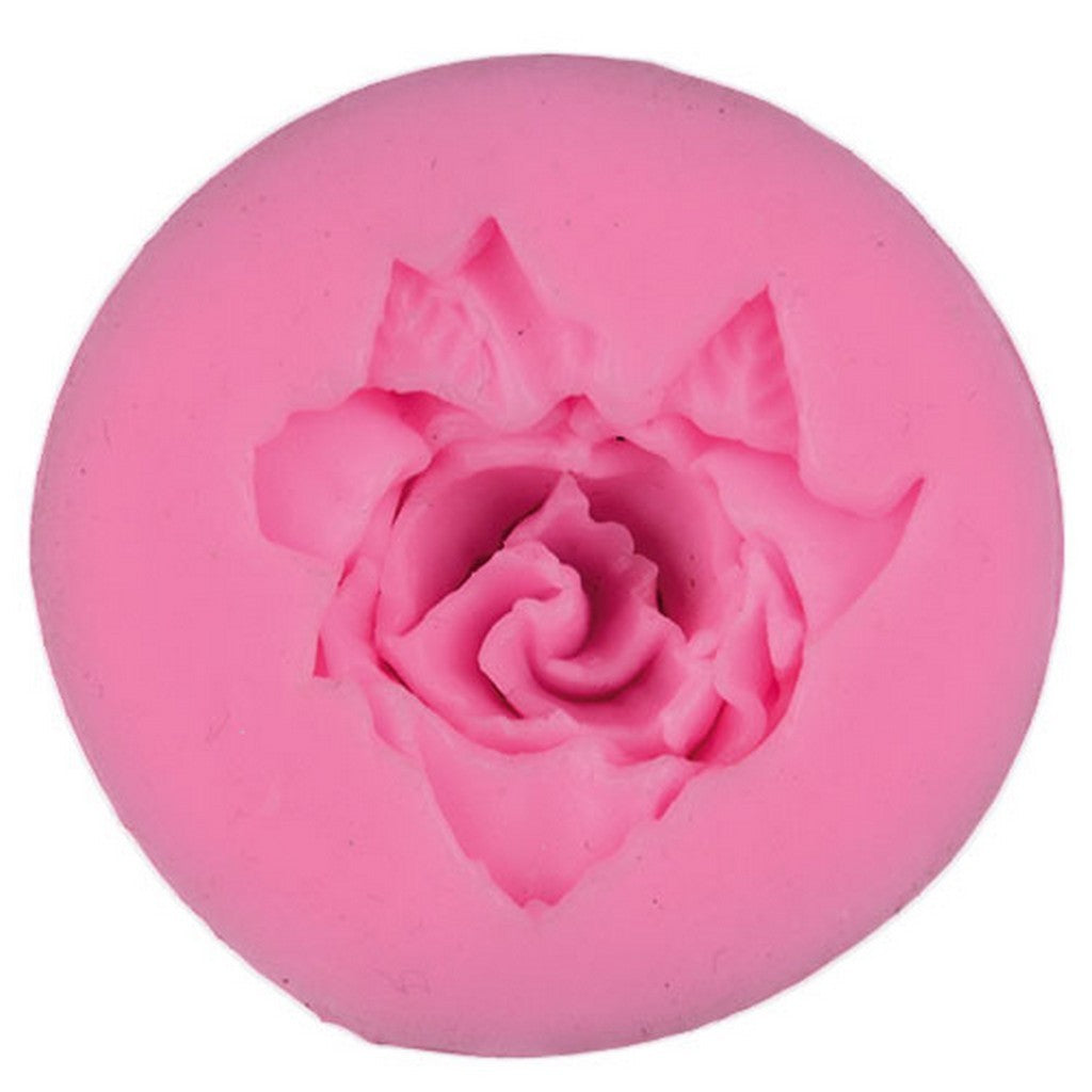 Stampo in silicone a forma di rosa per modellare Polvere di Ceramica, Resina e Pasta Modellabile Candele