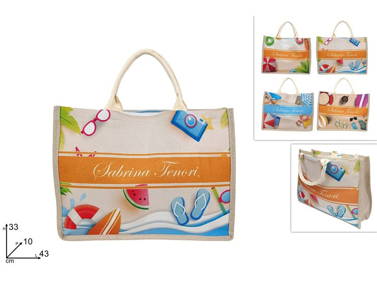 BORSA MARE JUTA FANT.MARE 4ASS.4333 S9