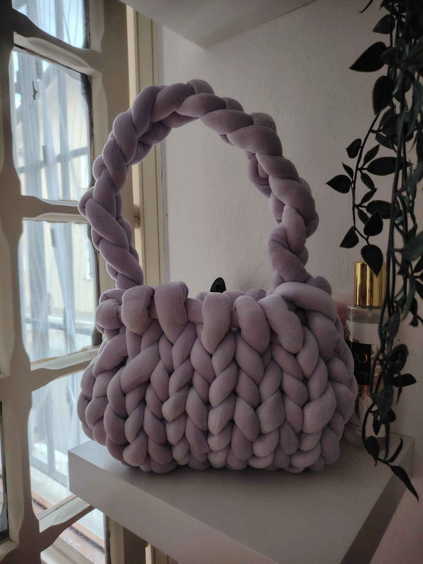 Borsa artigianale in maglia XXL – Butterfly Handmade