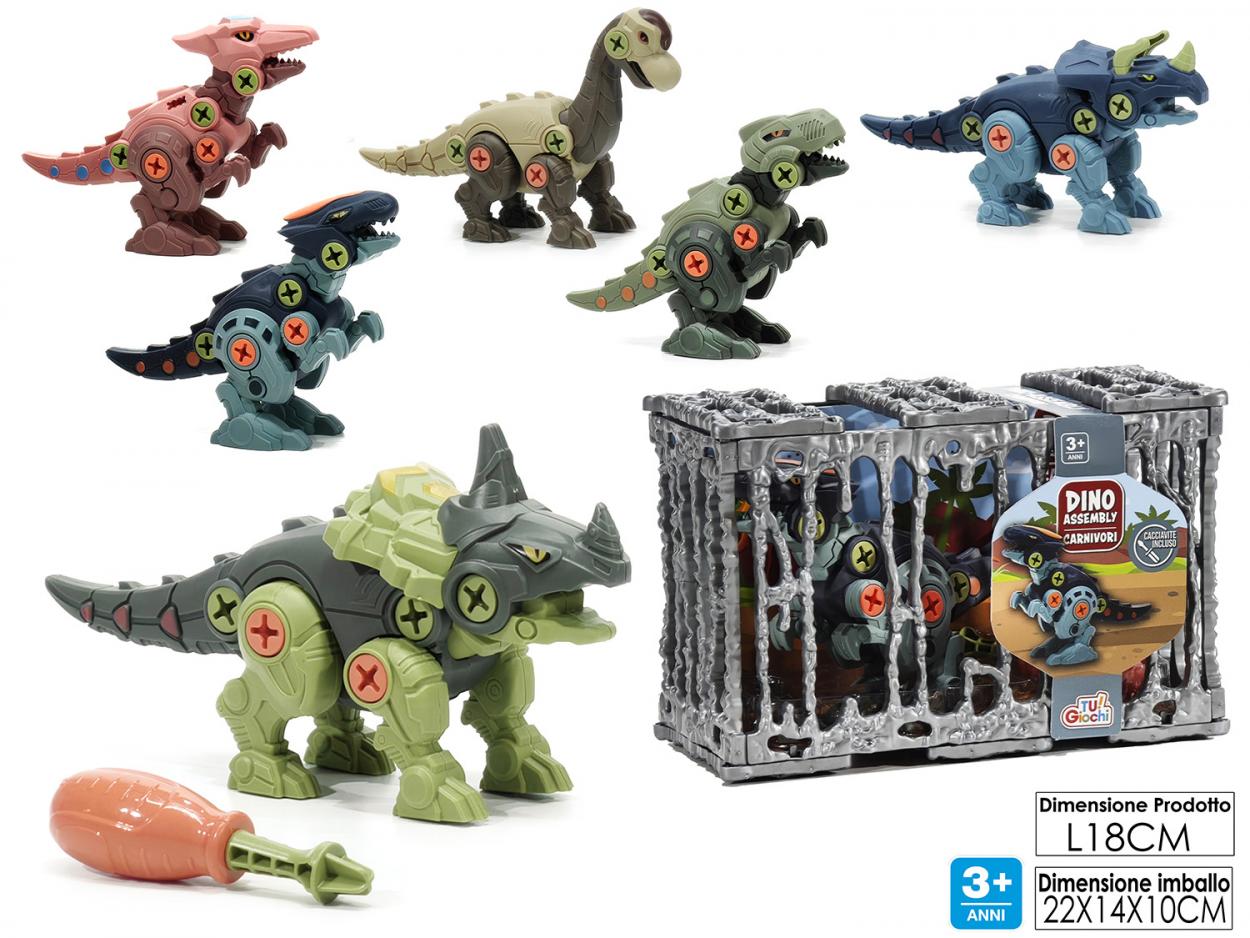 Dinosauro da montare gioco di costruzioni dinosauri da assemblare assortiti