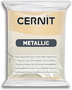 Cernit Nature Argilla, Polymero, Champagne , 56 gr (Copia)