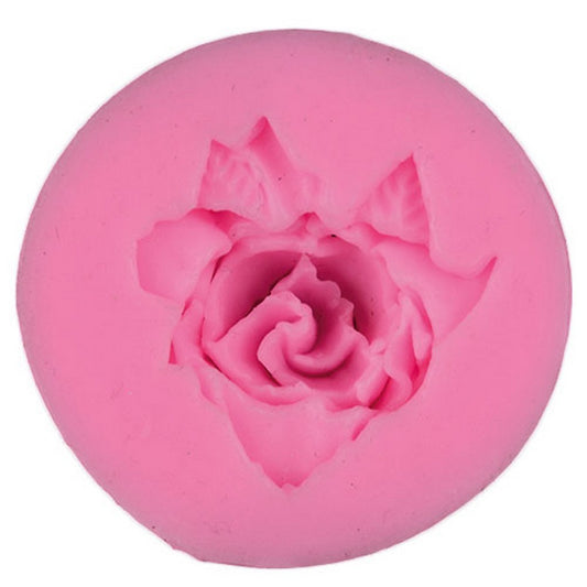 Stampo in silicone a forma di rosa per modellare Polvere di Ceramica, Resina e Pasta Modellabile Candele