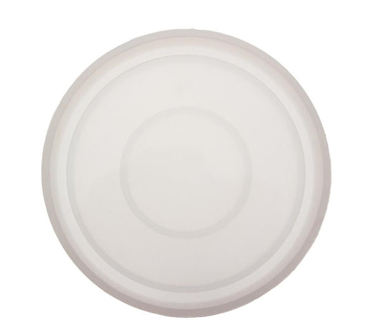 Stampo in Silicone 3D Rotondo ideale per vassoi, adatto a sapone, ceramica kera blanc, resina diametro 10 cm x 1,6 cm
