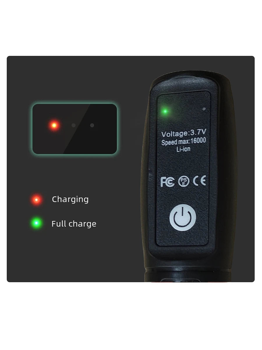 Mini trapano elettrico USB Wireless Mini trapano portatile utensile rotante lavorazione del legno penna per incisione strumenti Dremel per gioielli metallo vetro