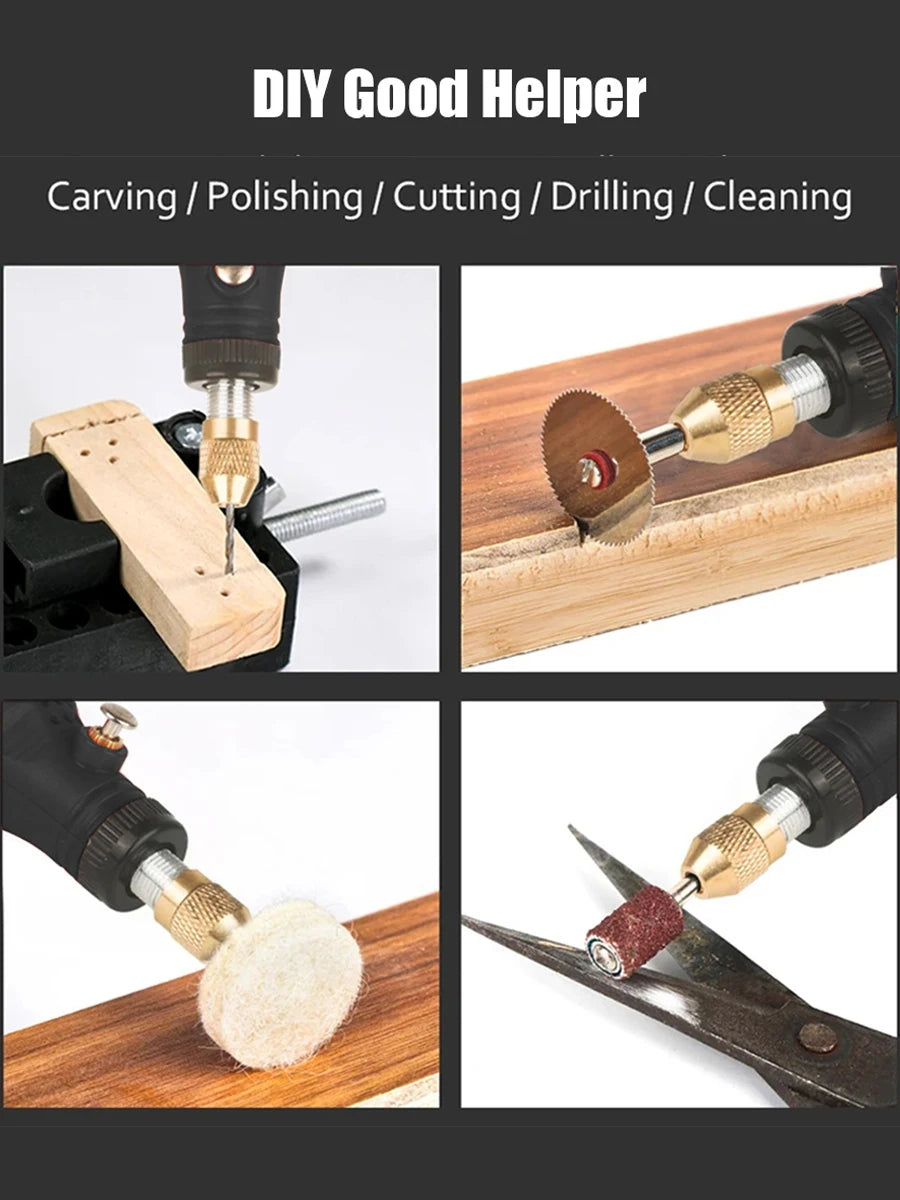 Mini trapano elettrico USB Wireless Mini trapano portatile utensile rotante lavorazione del legno penna per incisione strumenti Dremel per gioielli metallo vetro