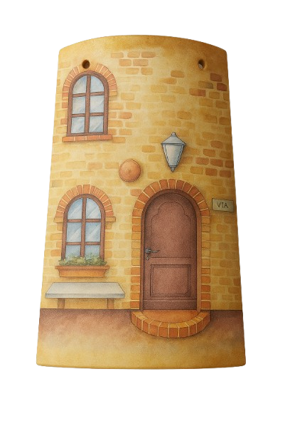 KIT Carta Decoupage + Tegola in cotto 21 cm x 12 cm – Introvabile! Ultimi pezzi a prezzo eccezionale - Casa per Tegola