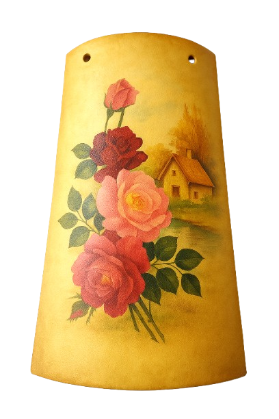 KIT Carta Decoupage + Tegola in cotto 21 cm x 12 cm – Introvabile! Ultimi pezzi a prezzo eccezionale  - Casa con Rosa