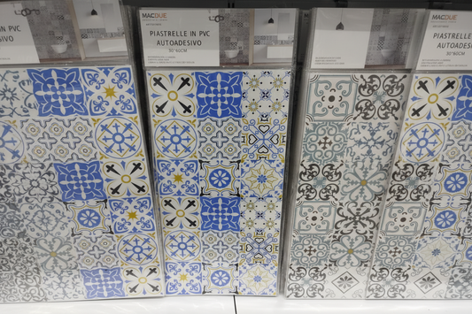 Piastrelle in Pvc Autoadesivo cm 30x60