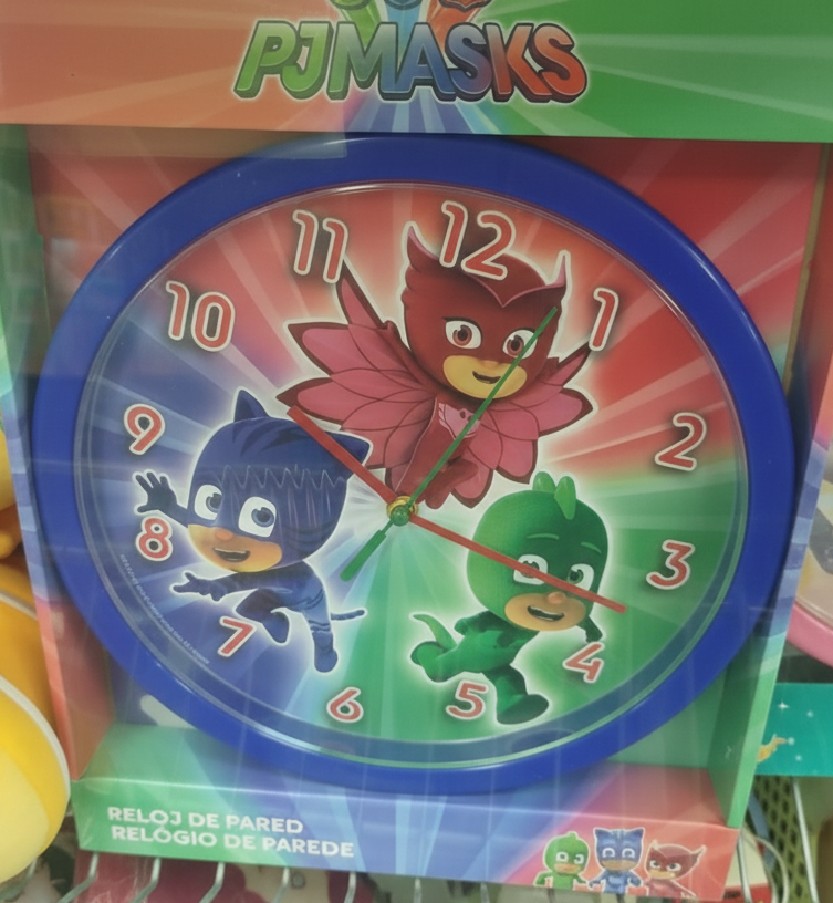 Orologio da parete Pj Mask
