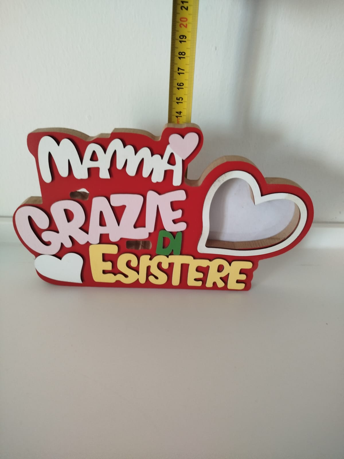 Decorazione legno festa della mamma