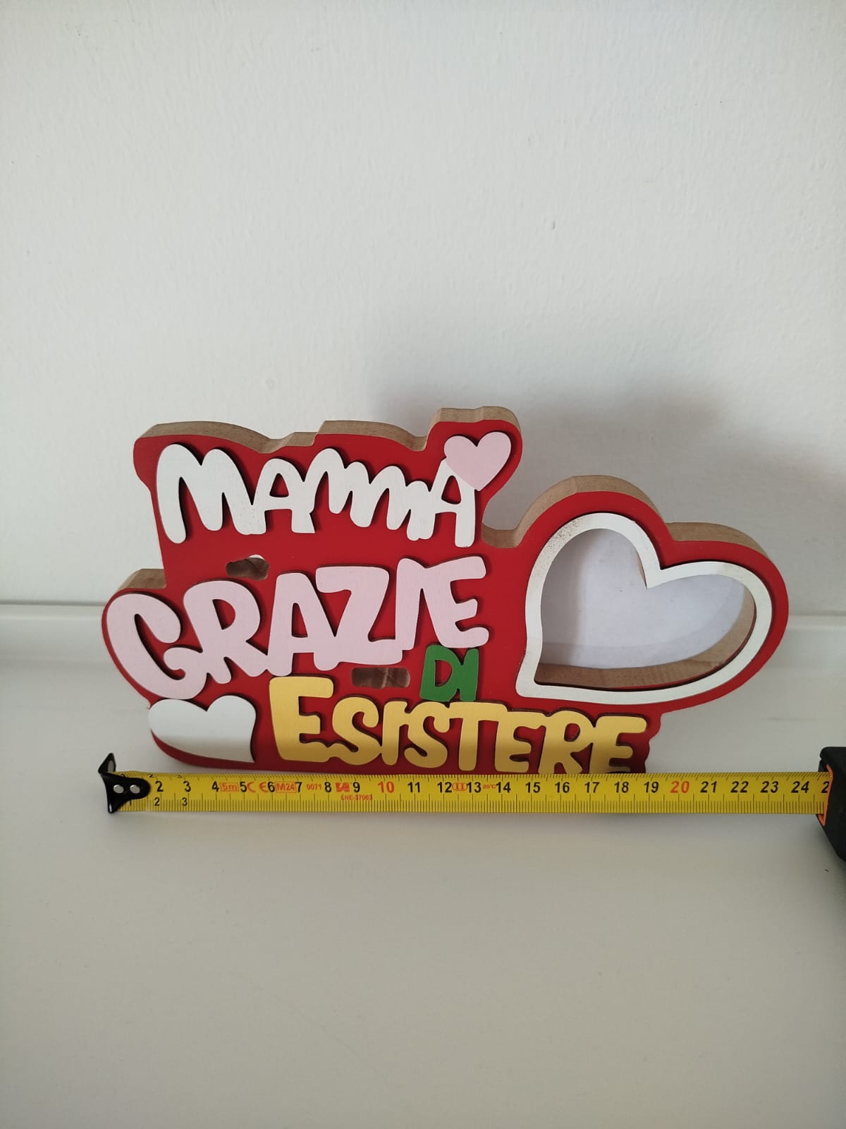Decorazione legno festa della mamma