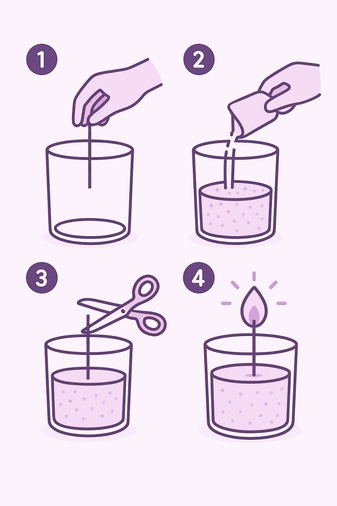 Sabbia per Fabbricazione Candele 200g – Kit Fai da Te Creativo