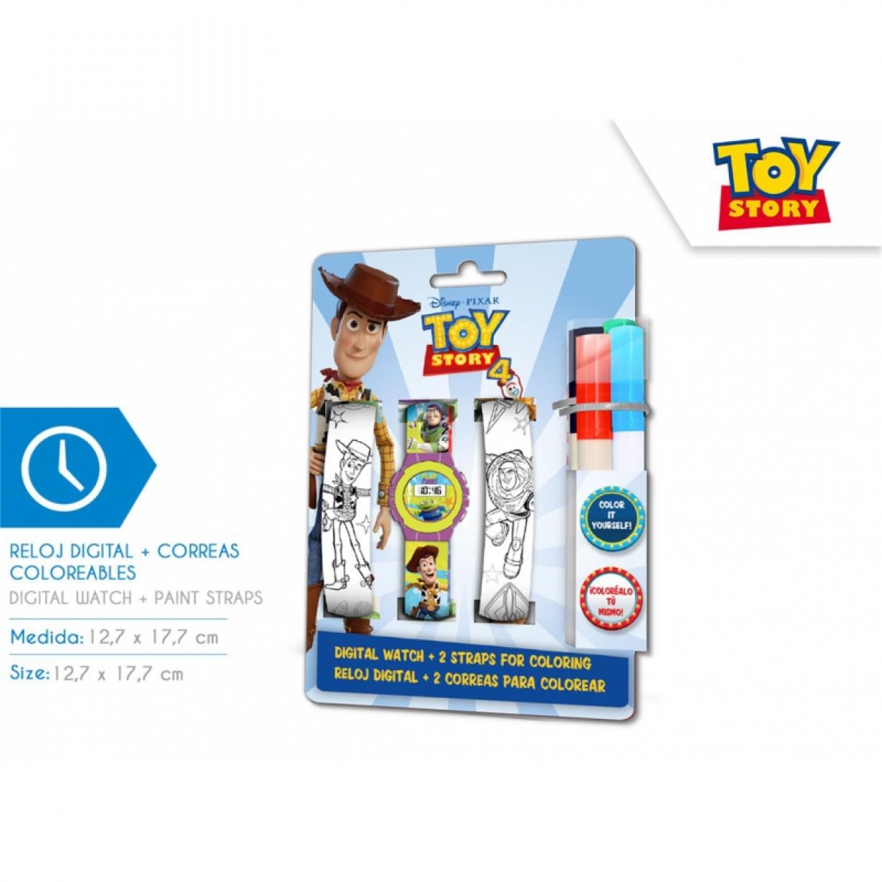 Orologio digitale per bambini con cinturino decorato personaggi