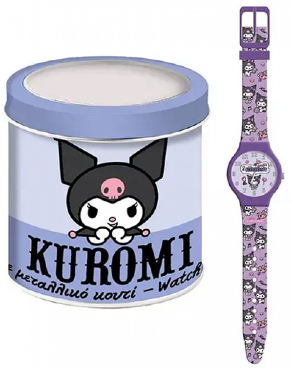Orologio da polso per bambini in scatola di latta orologino idea regalo assortito