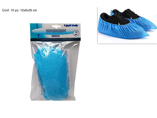 Lotto 50 Copriscarpe Monouso (5 Set Da 10pz) Protettivi - Nuovo