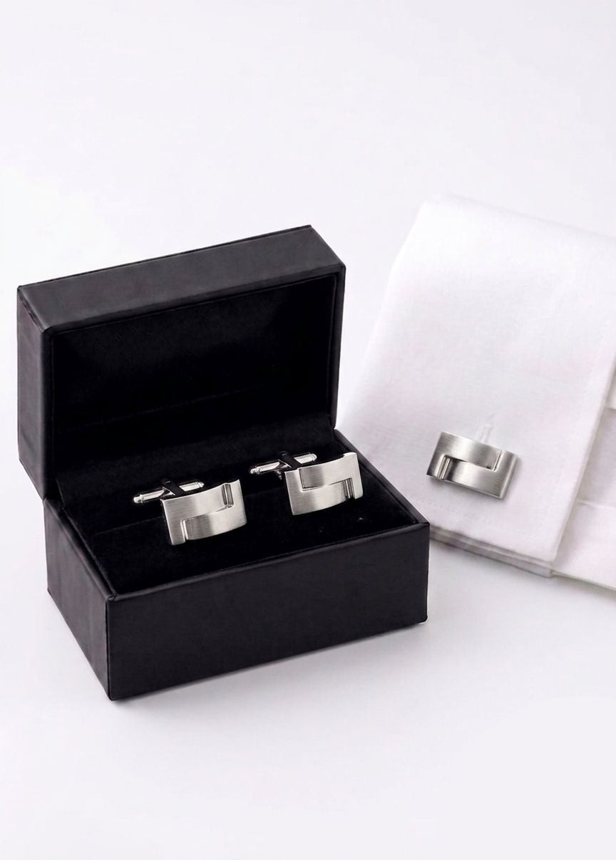 Gemelli da polso uomo camicia eleganti argento cerimonia matrimonio assortiti